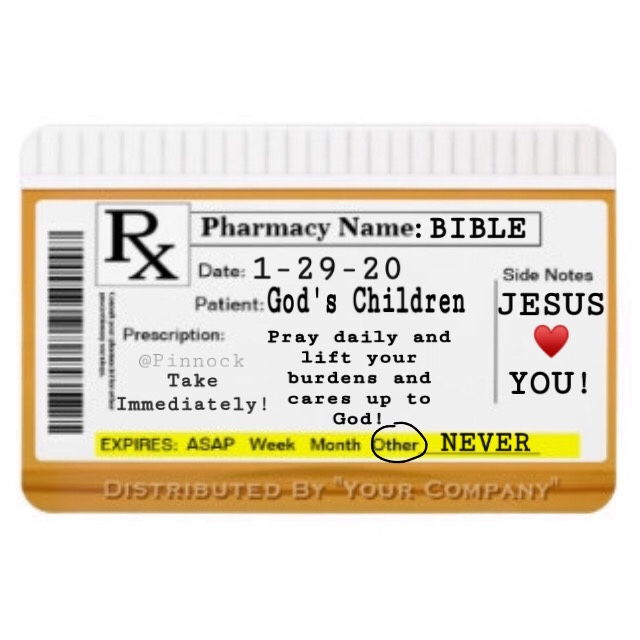 Blessing Rx Label Your Rx Is Ready For Pick-Up! | 4GIVEN