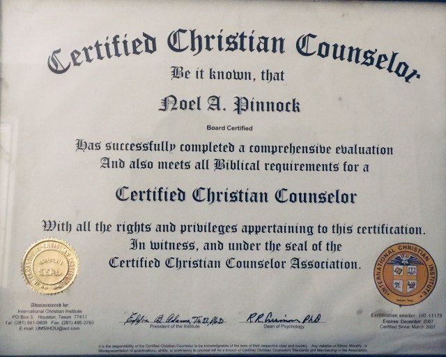 Christian Counseling