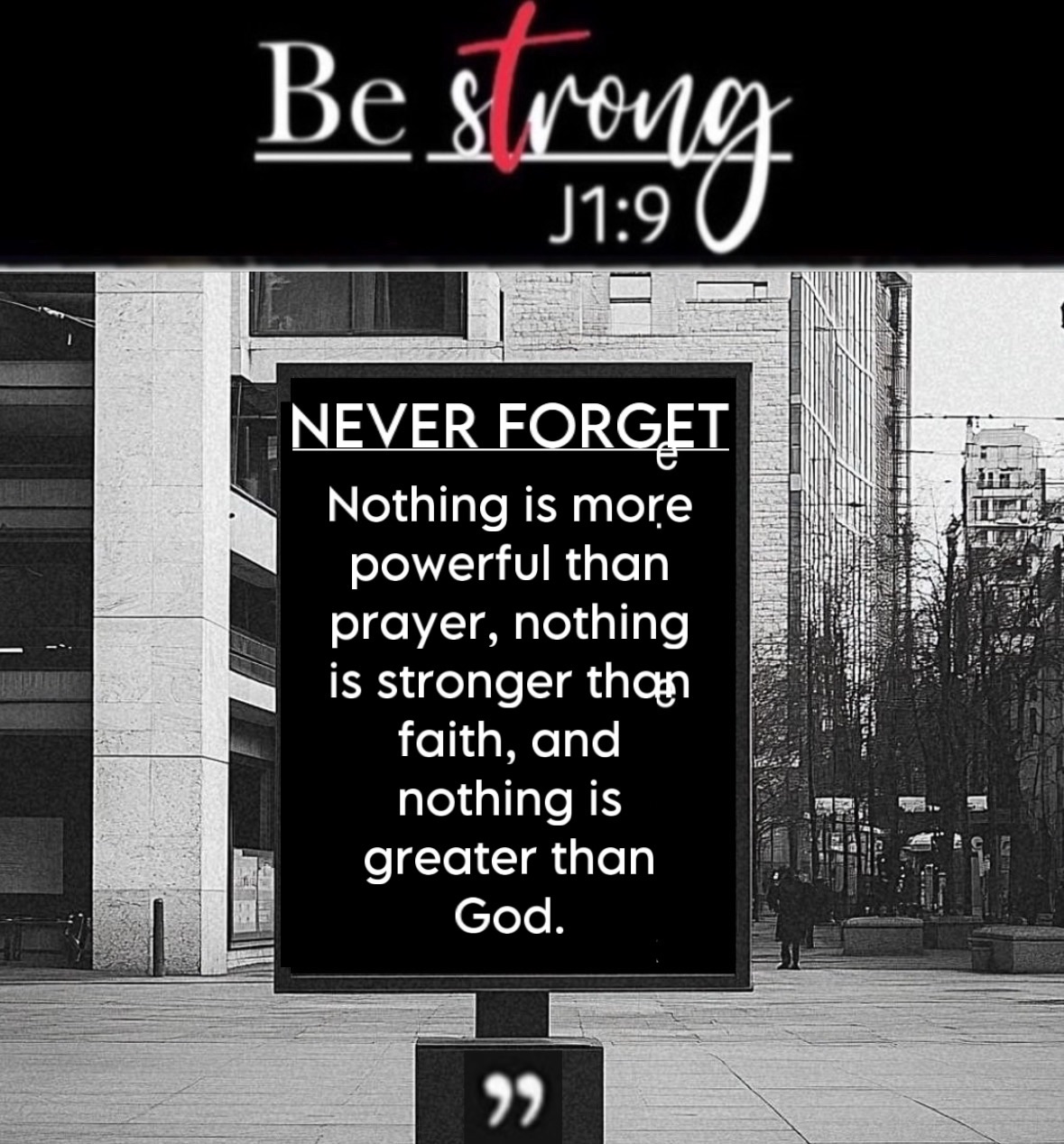Never Forget Who God Is… | 4GIVEN